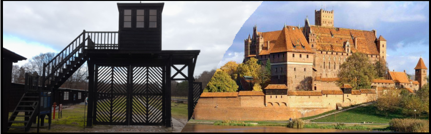 stutthof concentarction camp museum and malbork castle